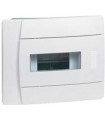 Распределительный щиток скрытого монтажа Legrand Practibox с шинами PE + N, 1 рейка 12 модулей 601117
