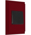 Одноклавишный выключатель в сборе FEDE MARCO, red wine FD01611RW/FD17705-M