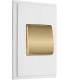 Одноклавишный выключатель в сборе FEDE MARCO, white FD01611WH/FD04310OB