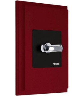 Поворотный выключатель в сборе FEDE MARCO, red wine FD01611RW/FD03110-M
