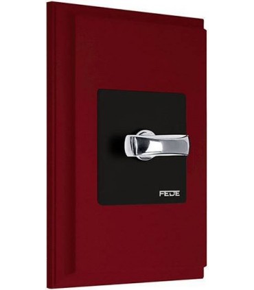 Поворотный выключатель в сборе FEDE MARCO, red wine FD01611RW/FD03110-M