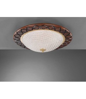 Потолочный светильник La Lampada PL 166/6.26 Wood Walnut PL 166/6.26