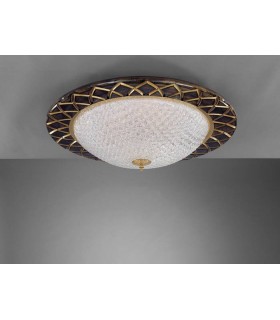 Потолочный светильник La Lampada PL 166/6.26 Wood Black PL 166/6.26