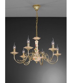 Люстра La Lampada L 1206/6.26 Ceramic Madreperla L 1206/6.26