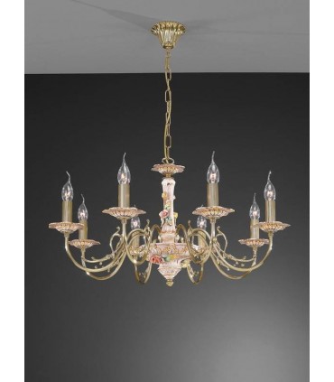 Люстра La Lampada L 1206/8.26 Ceramic Antique L 1206/8.26 A