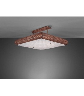 Потолочный светильник La Lampada PL 163/8.40 Wood Walnut PL 163/8.40