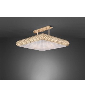 Потолочный светильник La Lampada PL 163/8.17 Wood Ivory PL 163/8.17