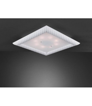 Потолочный светильник La Lampada PL 164/8.07 Wood White PL 164/8.07