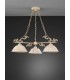 Потолочная люстра La Lampada L 664/3.17 Ceramic Cream L 664/3.17