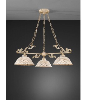 Потолочная люстра La Lampada L 664/3.17 Ceramic Cream L 664/3.17