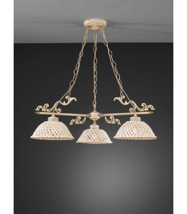 Потолочная люстра La Lampada L 664/3.17 Ceramic Cream L 664/3.17