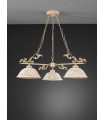 Потолочная люстра La Lampada L 664/3.17 Ceramic Cream L 664/3.17