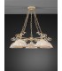 Потолочная люстра La Lampada L 664/5.17 Ceramic Cream L 664/5.17
