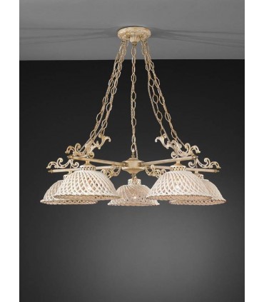 Потолочная люстра La Lampada L 664/5.17 Ceramic Cream L 664/5.17