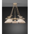 Потолочная люстра La Lampada L 664/5.17 Ceramic Cream L 664/5.17