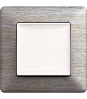 Выключатель одноклавишный в сборе Legrand Valena Life, Светлое дерево {PRODUCT_REFERENCE}