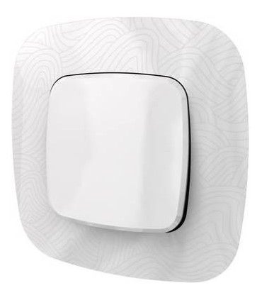 Одноклавишный выключатель в сборе Legrand Valena Allure, Тиснение белое {PRODUCT_REFERENCE}