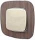 Одноклавишный выключатель в сборе Legrand Valena Allure, Орех {PRODUCT_REFERENCE}