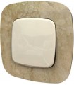 Одноклавишный выключатель в сборе Legrand Valena Allure, Дворцовый мрамор {PRODUCT_REFERENCE}
