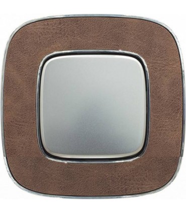 Одноклавишный выключатель в сборе Legrand Valena Allure, Кожа {PRODUCT_REFERENCE}
