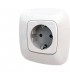 Розетка в сборе Legrand Valena Allure, Классический белый 754301
