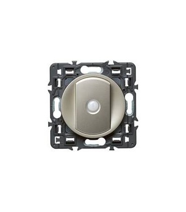 Лицевая панель Legrand Celiane для переключателя с датчиком движения, титан {PRODUCT_REFERENCE}