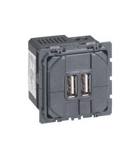 Зарядное устройство 2хUSB 1500 мА, Legrand Celiane {PRODUCT_REFERENCE}