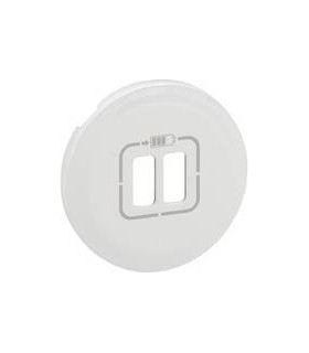 Лицевая панель Legrand Celiane для зарядного устройства 2хUSB 1500 мА, белый {PRODUCT_REFERENCE}