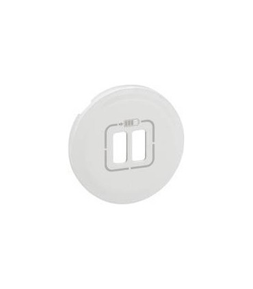 Лицевая панель Legrand Celiane для зарядного устройства 2хUSB 1500 мА, белый {PRODUCT_REFERENCE}