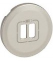 Лицевая панель Legrand Celiane для зарядного устройства 2хUSB 1500 мА, титан {PRODUCT_REFERENCE}