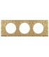 Рамка на 3 поста Legrand Celiane, фарфор золотая феерия {PRODUCT_REFERENCE}