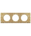 Рамка на 3 поста Legrand Celiane, фарфор золотая феерия {PRODUCT_REFERENCE}