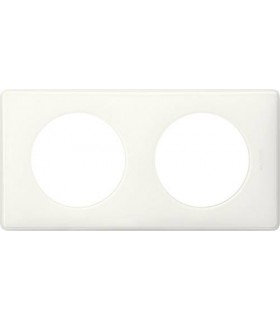 Рамка на 2 поста Legrand Celiane, белый глянец {PRODUCT_REFERENCE}