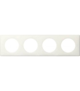 Рамка на 4 поста Legrand Celiane, белый глянец {PRODUCT_REFERENCE}