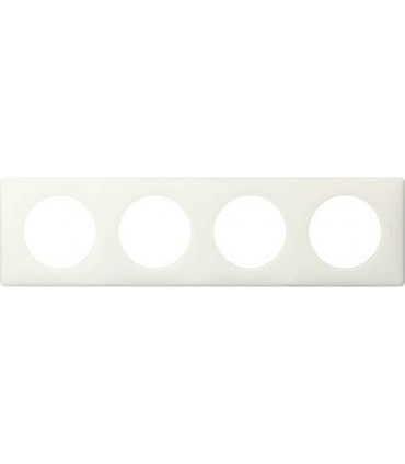 Рамка на 4 поста Legrand Celiane, белый глянец {PRODUCT_REFERENCE}