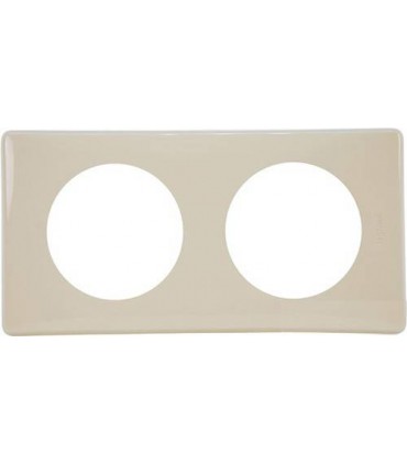 Рамка на 2 поста Legrand Celiane, слоновая кость {PRODUCT_REFERENCE}