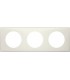 Рамка на 3 поста Legrand Celiane, белая перкаль {PRODUCT_REFERENCE}