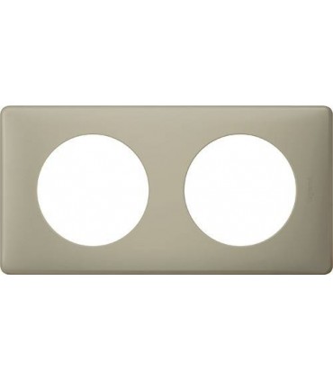 Рамка на 2 поста Legrand Celiane, грин перкаль {PRODUCT_REFERENCE}