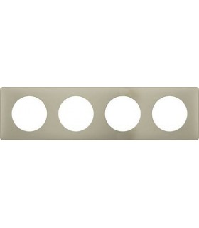 Рамка на 4 поста Legrand Celiane, грин перкаль {PRODUCT_REFERENCE}