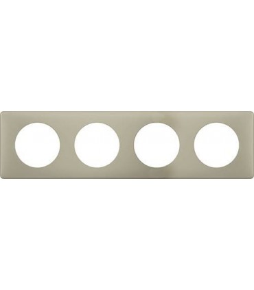 Рамка на 4 поста Legrand Celiane, грин перкаль {PRODUCT_REFERENCE}