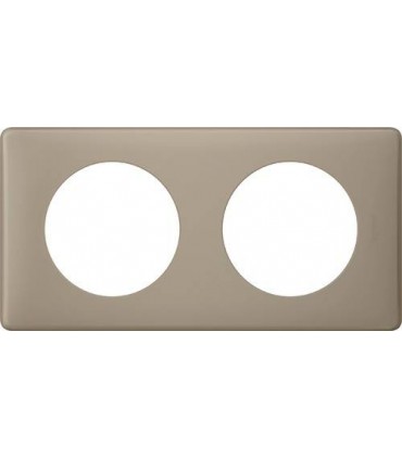 Рамка на 2 поста Legrand Celiane, грэй перкаль {PRODUCT_REFERENCE}