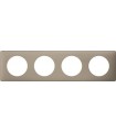 Рамка на 4 поста Legrand Celiane, грэй перкаль {PRODUCT_REFERENCE}