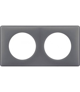 Рамка на 2 поста Legrand Celiane, фиолетовая перкаль {PRODUCT_REFERENCE}