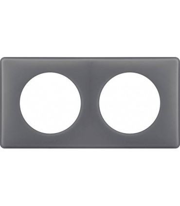 Рамка на 2 поста Legrand Celiane, фиолетовая перкаль {PRODUCT_REFERENCE}
