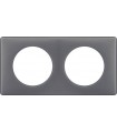 Рамка на 2 поста Legrand Celiane, фиолетовая перкаль {PRODUCT_REFERENCE}