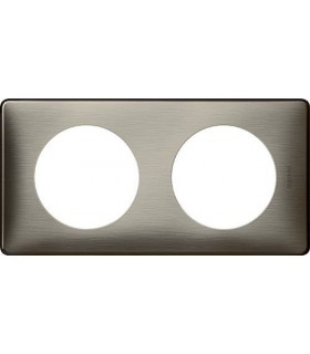 Рамка на 2 поста Legrand Celiane, вольфрам {PRODUCT_REFERENCE}