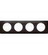 Рамка на 4 поста Legrand Celiane, карбон {PRODUCT_REFERENCE}