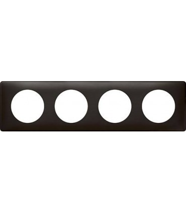 Рамка на 4 поста Legrand Celiane, карбон {PRODUCT_REFERENCE}