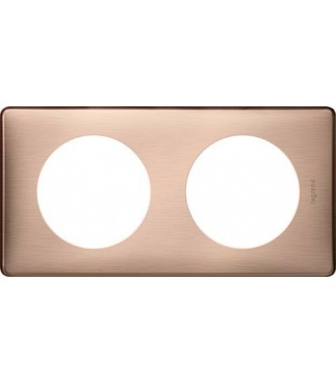 Рамка на 2 поста Legrand Celiane, медь {PRODUCT_REFERENCE}