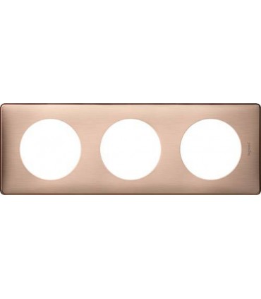 Рамка на 3 поста Legrand Celiane, медь {PRODUCT_REFERENCE}
